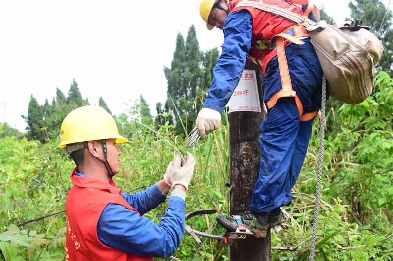 国网川电员工抧m��受损电力线路3.jpg