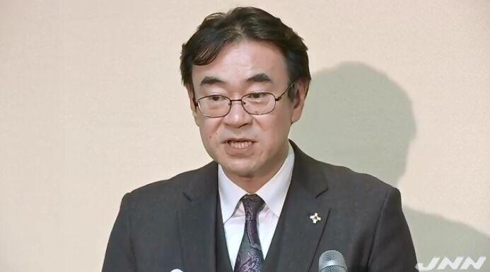 日本东京高等检察厅检察长黑川弘务。(图片来源:日本TBS电视台视频截图) 点击进入下一页