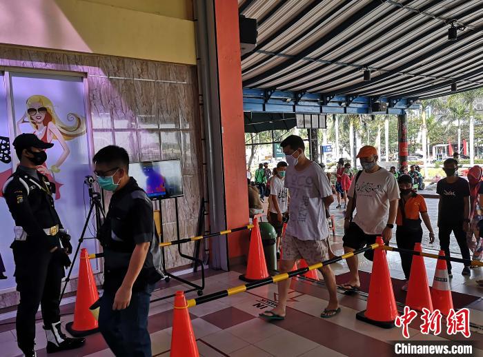 疫情下的印尼雅加达华人“巴刹”(图)