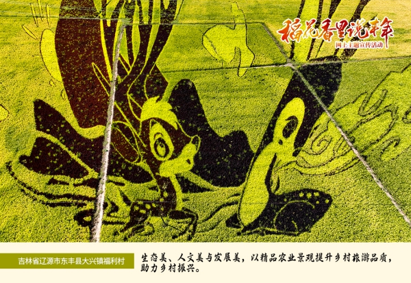 辽源市东丰县大兴镇福利村梅花鹿主题稻田画 罗浩 摄_副本.jpg 辽源市东丰县大兴镇福利村梅花鹿主题稻田画 罗浩 摄_副本.jpg