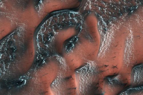 NASA公布最新火星由冬入春照片 来源:NASA